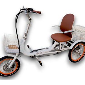 Therapeutisches Elektro Dreirad KiKi 3 Alu Klapprad Erwachsene