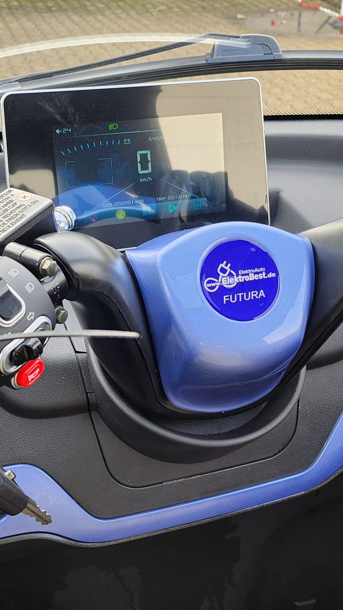 Auto 3rad E-Auto 3 Rad KabinenRoller Zukunft 3 (Futura 3) bis 25-45km/h – Elektro ...