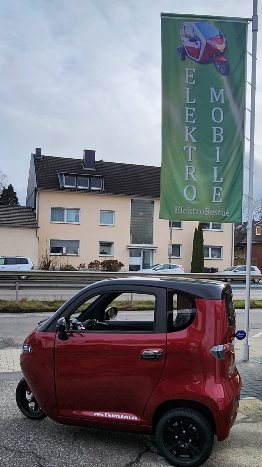 Auto 3rad E-Auto 3 Rad KabinenRoller Zukunft 3 (Futura 3) bis 25-45km/h – Elektro ...